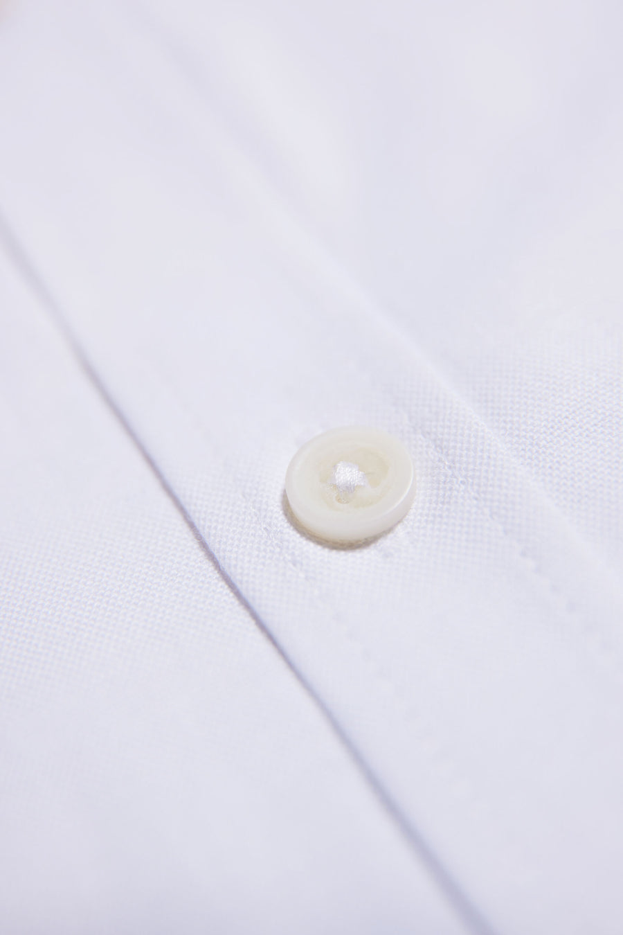 Oxford Superflex Shirt L/S White - detaljbilde