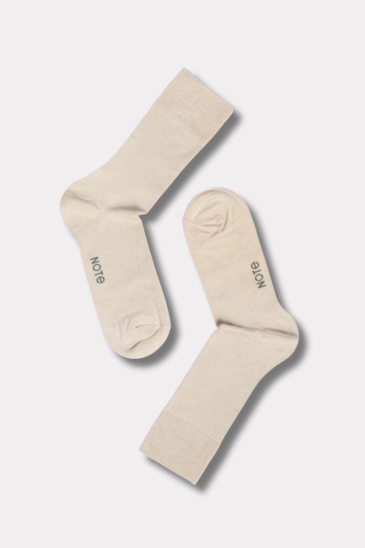 Bamboo Socks Beige