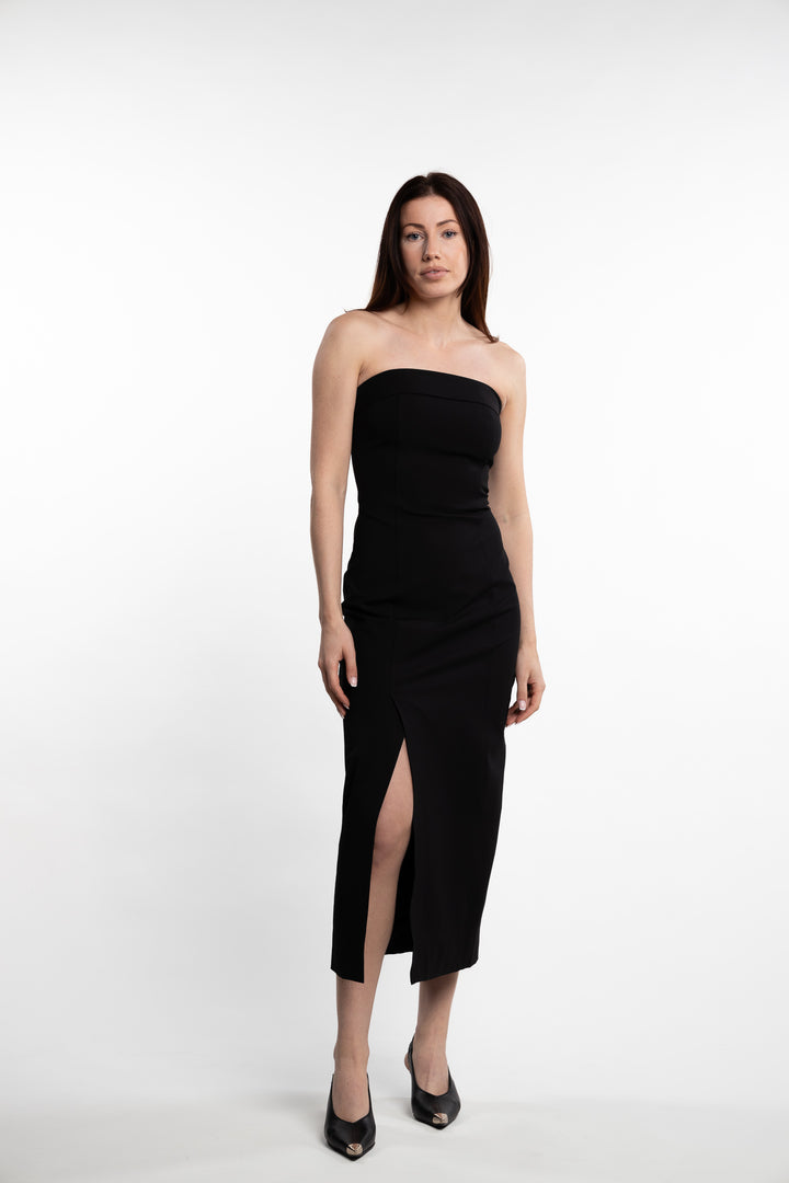 Shelly Tube Dress- Black