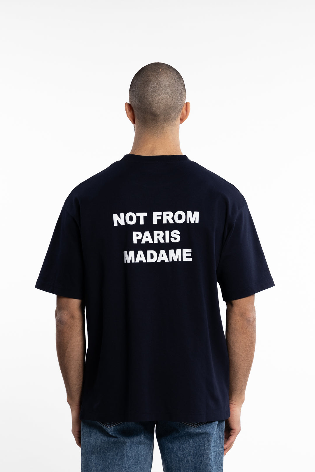 Le T-Shirt Slogan Navy