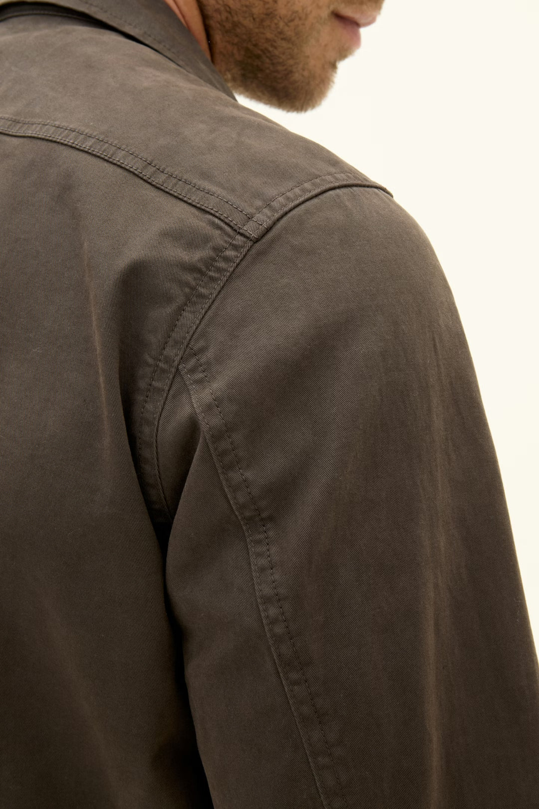 Safari Shirt Jacket Army Green