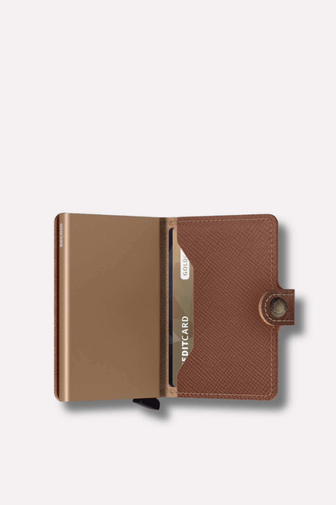 Miniwallet Saffiano Caramel