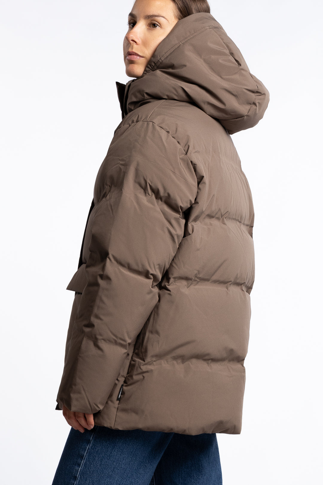 Besseggen Down Jacket- Taupe