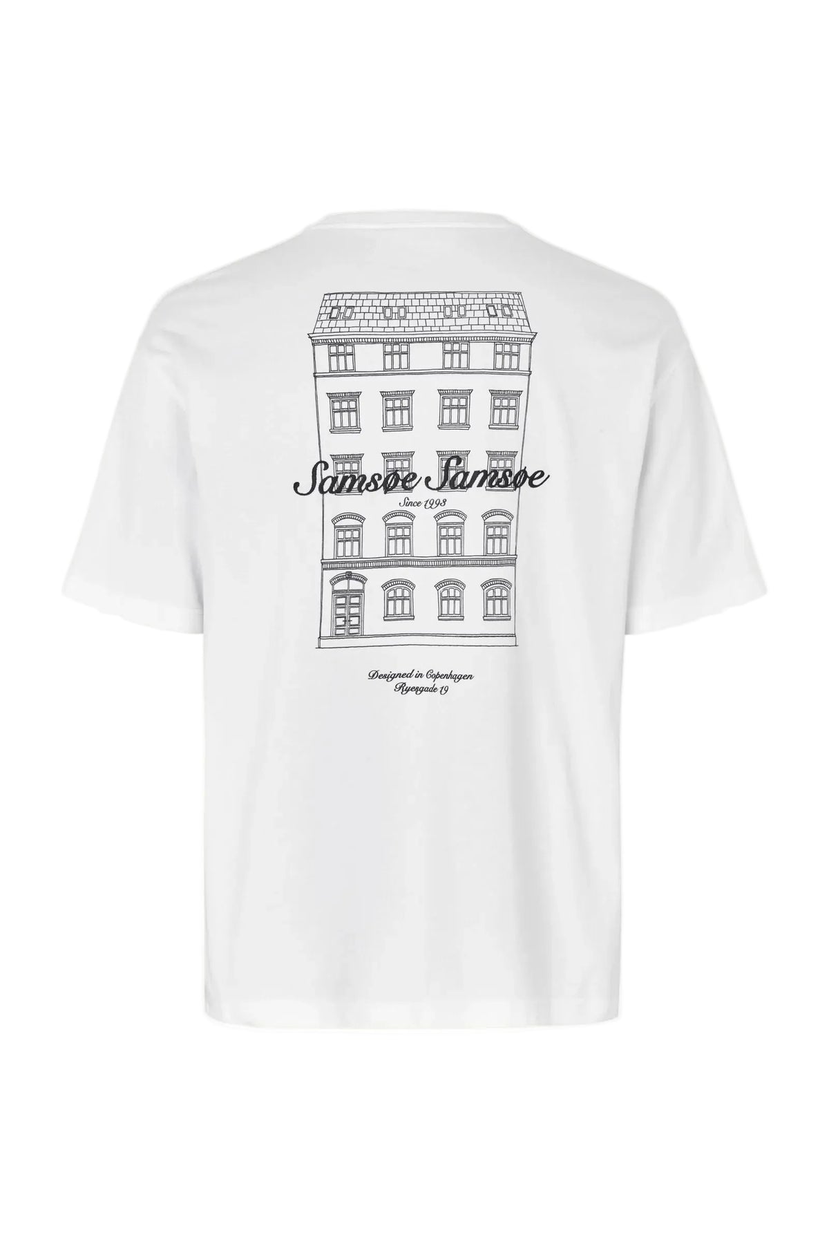 Sauni T-Shirt 11725 White Building