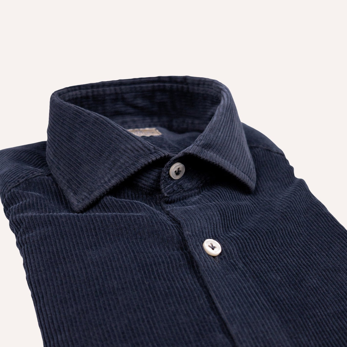 Corduroy Western Skjorte Navy