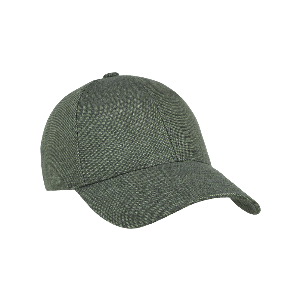 Legacy Structured Linen French Olive caps fra Varsity