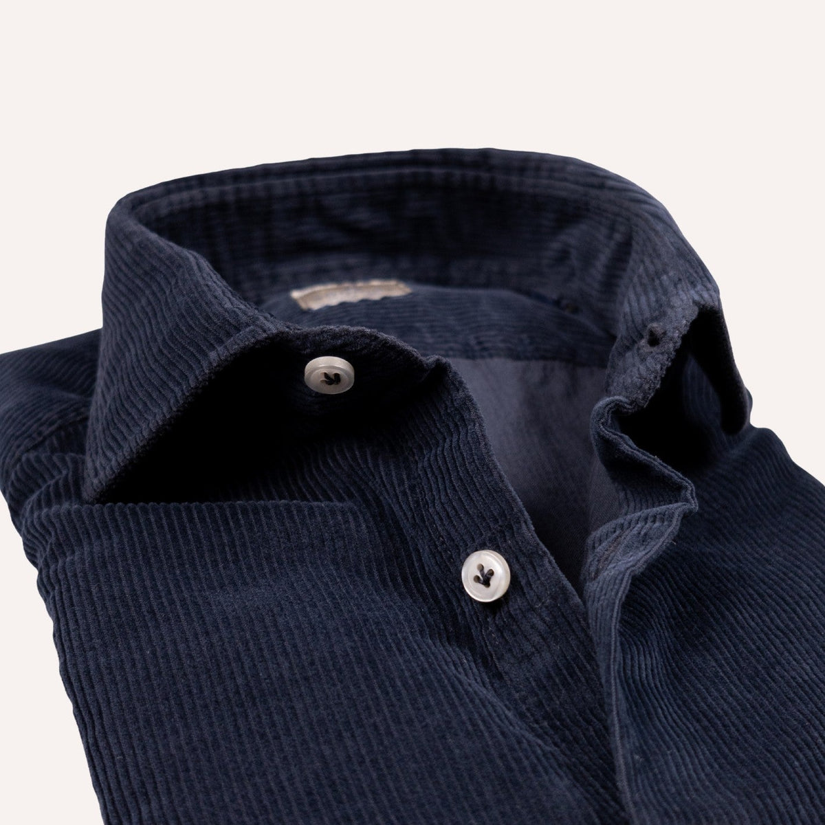 Corduroy Western Skjorte Navy