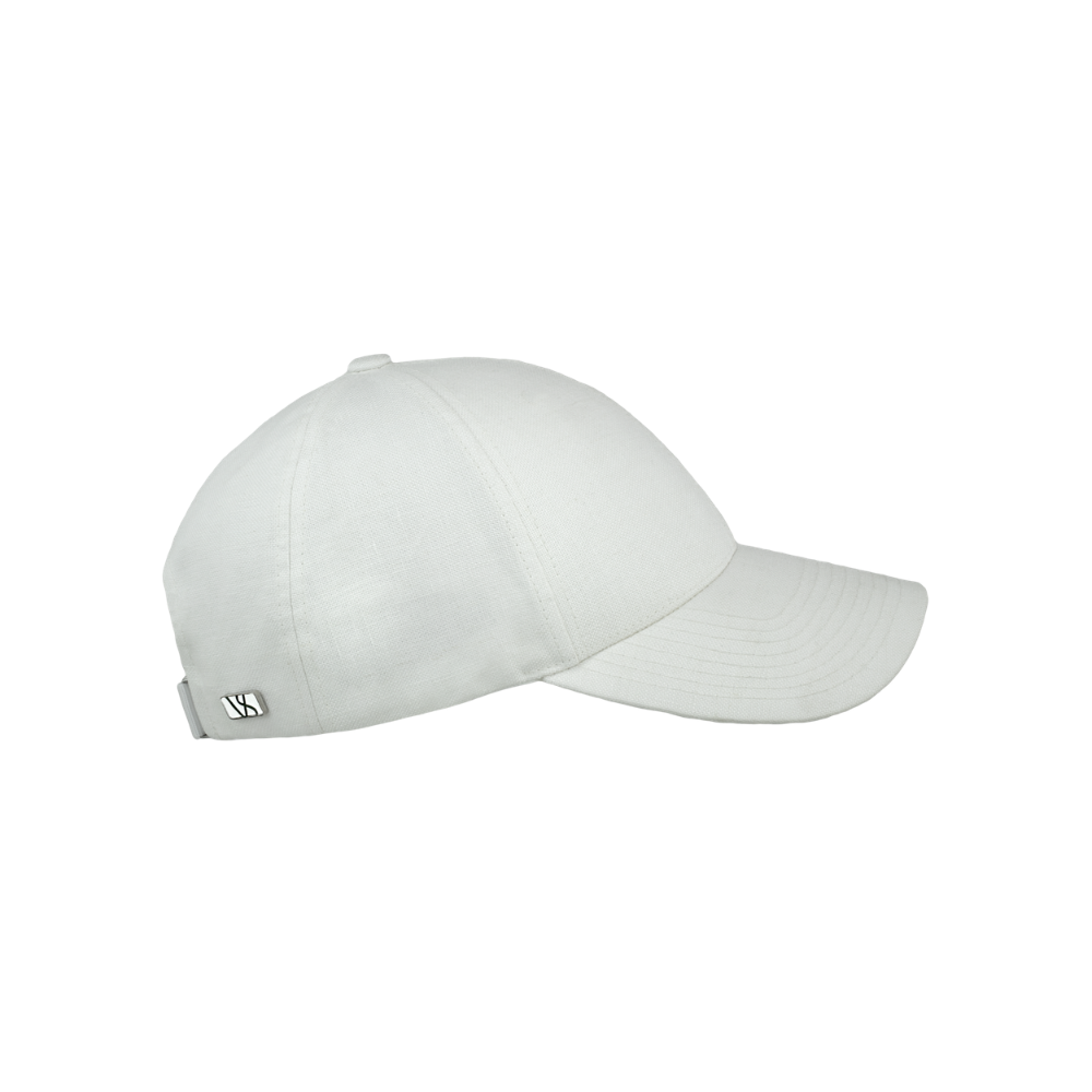 Legacy Structured Linen Shell White caps fra Varsity, sidebilde