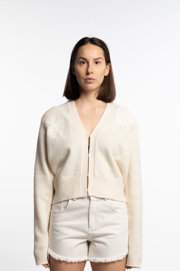 Thorn Cardigan- Cream