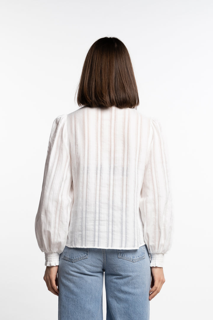Serafina Blouse- White