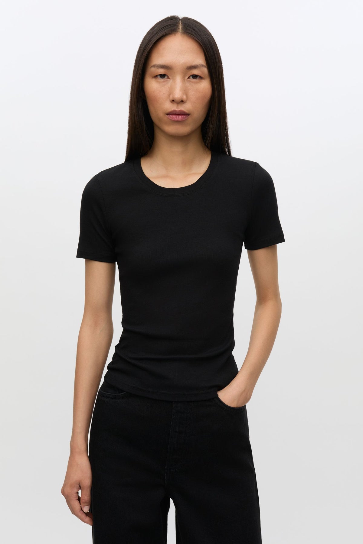 Saalexis T-Shirt 7542 Black