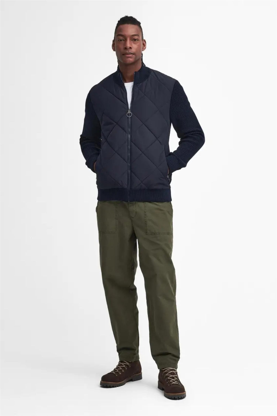 Newland Quilted Jumper Classic Navy