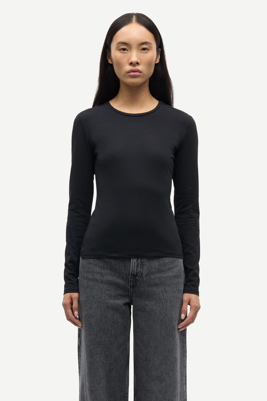 Saesme LS T-Shirt 16122-Black
