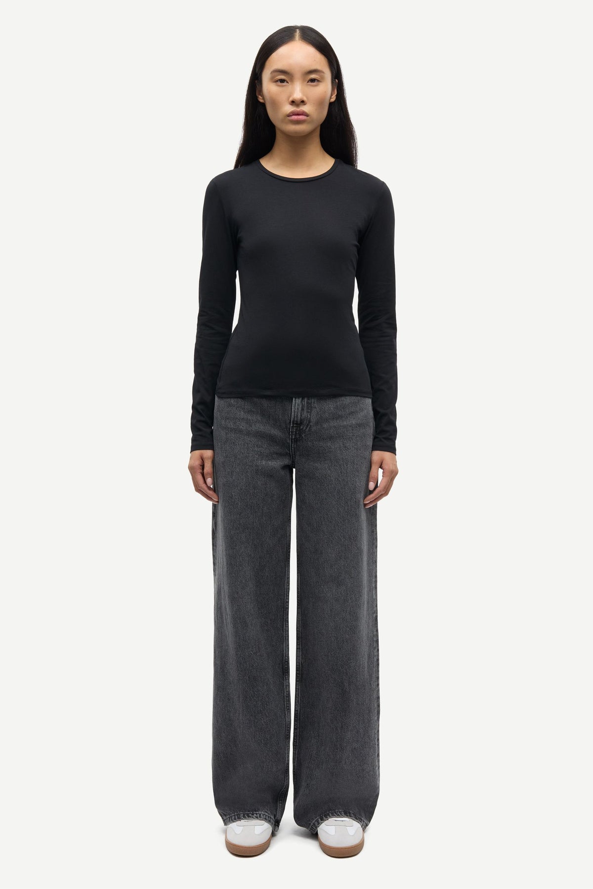 Saesme LS T-Shirt 16122-Black