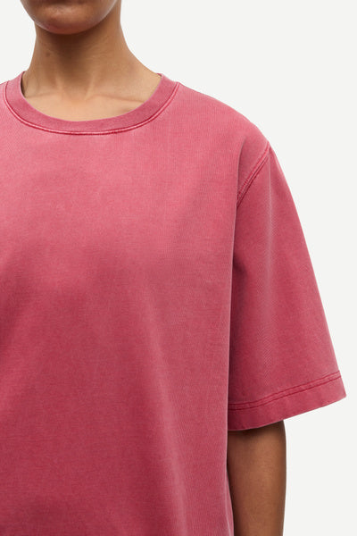 Saabby T-shirt 11725 Tomato Red Pigment – bilde 2