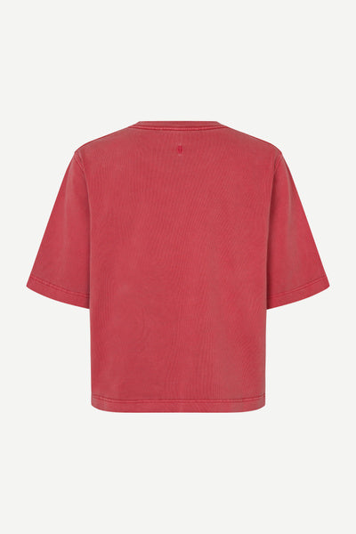 Saabby T-shirt 11725 Tomato Red Pigment – packshot 2