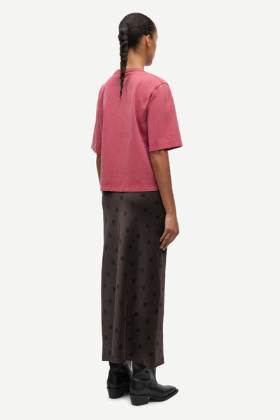 Saabby T-shirt 11725 Tomato Red Pigment – bilde 3