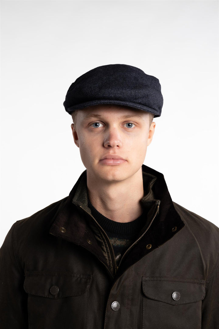 Barlow Flat Cap Navy