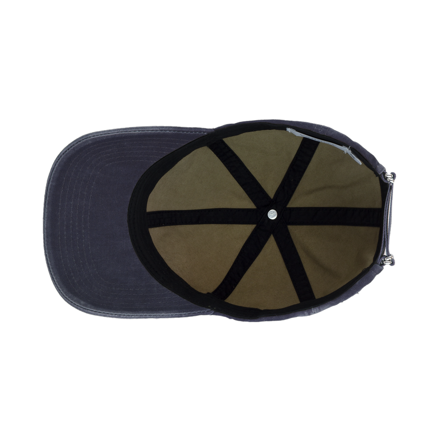 Legacy Soft Washed Cotton Navy caps fra Varsity, innside