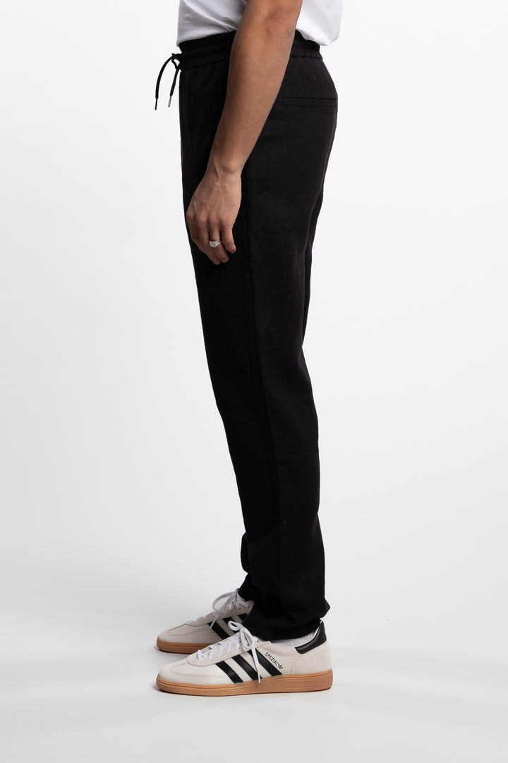 Patrick Linen Pants Black