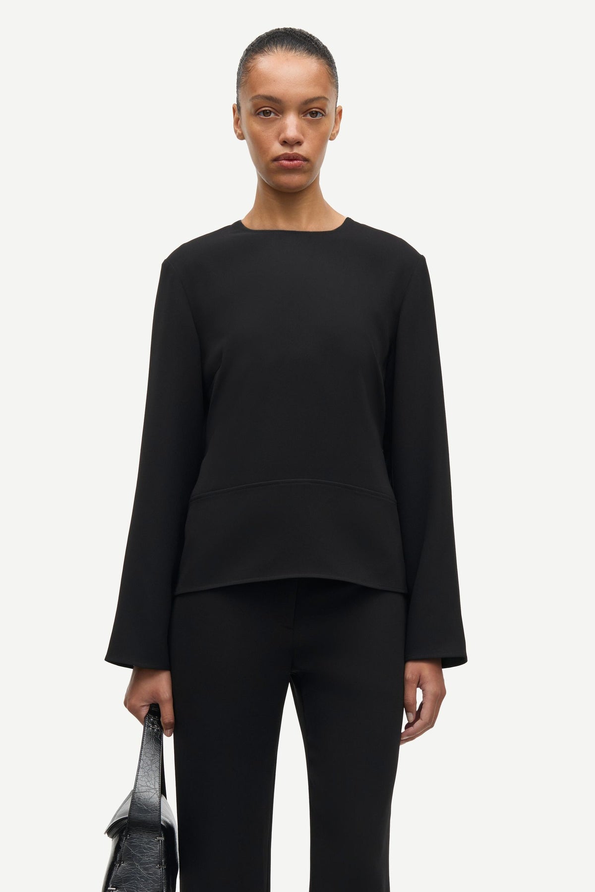 Samaddia Ls Top 15596 - Black