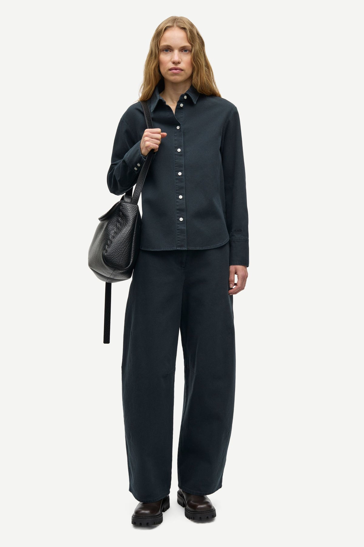 Saroko Trousers 15645 - Washed salute
