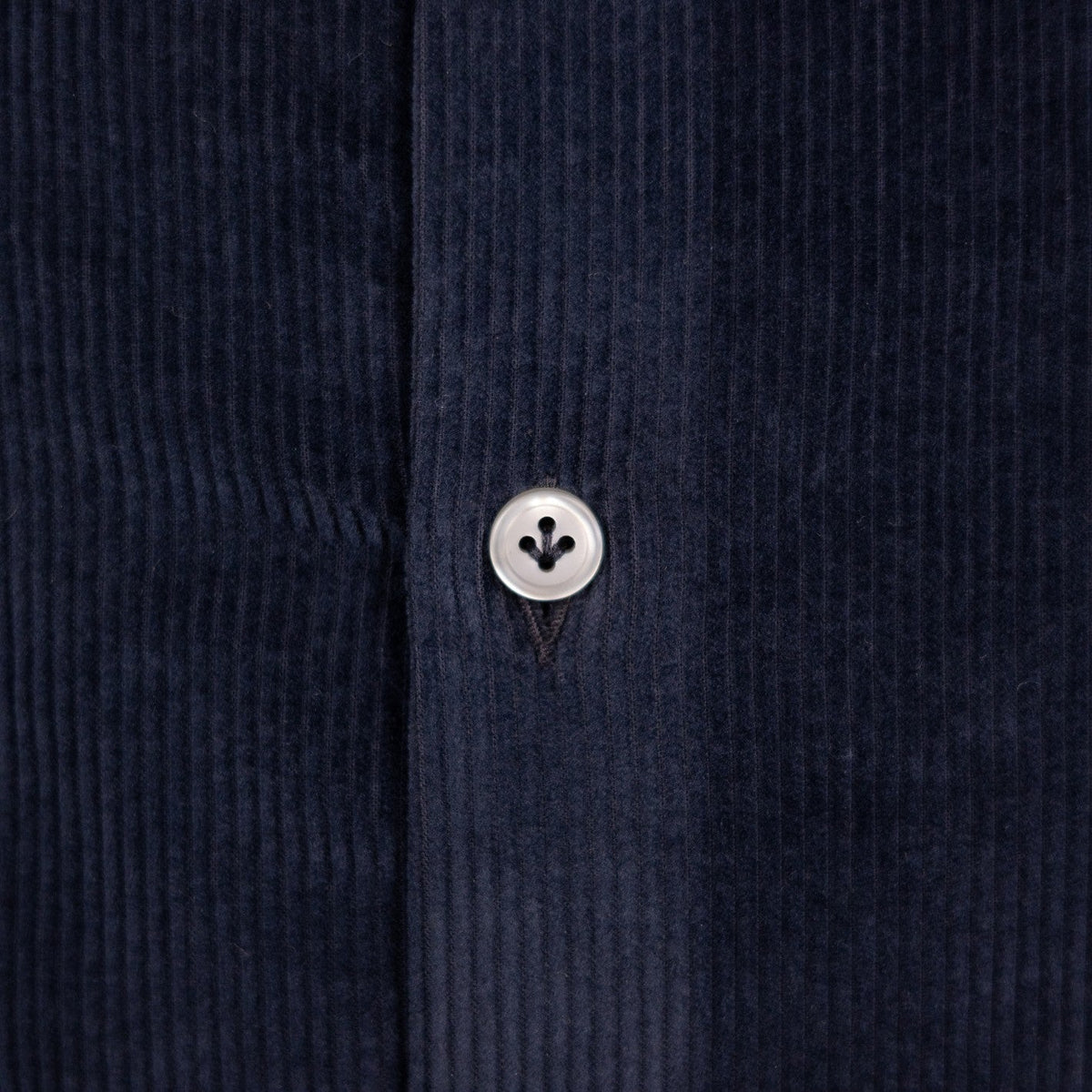 Corduroy Western Skjorte Navy