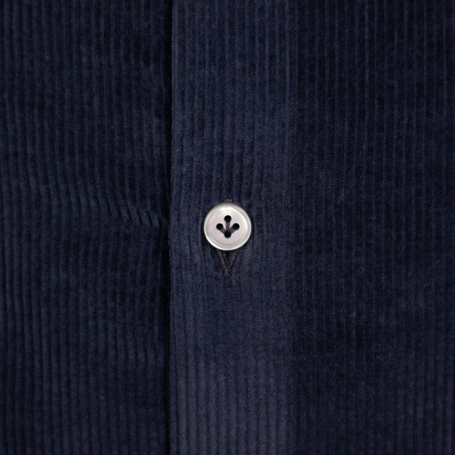 Corduroy Western Skjorte Navy