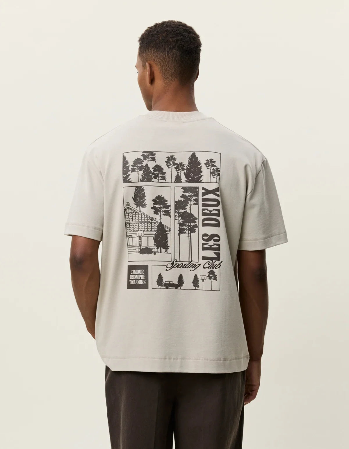 Woods Heavyweight T-Shirt Light Sand