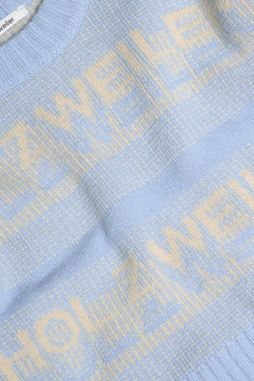 Ski Cropped Crew - Lt. Blue