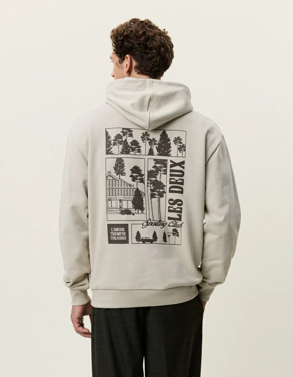 Woods Hoodie Light Sand