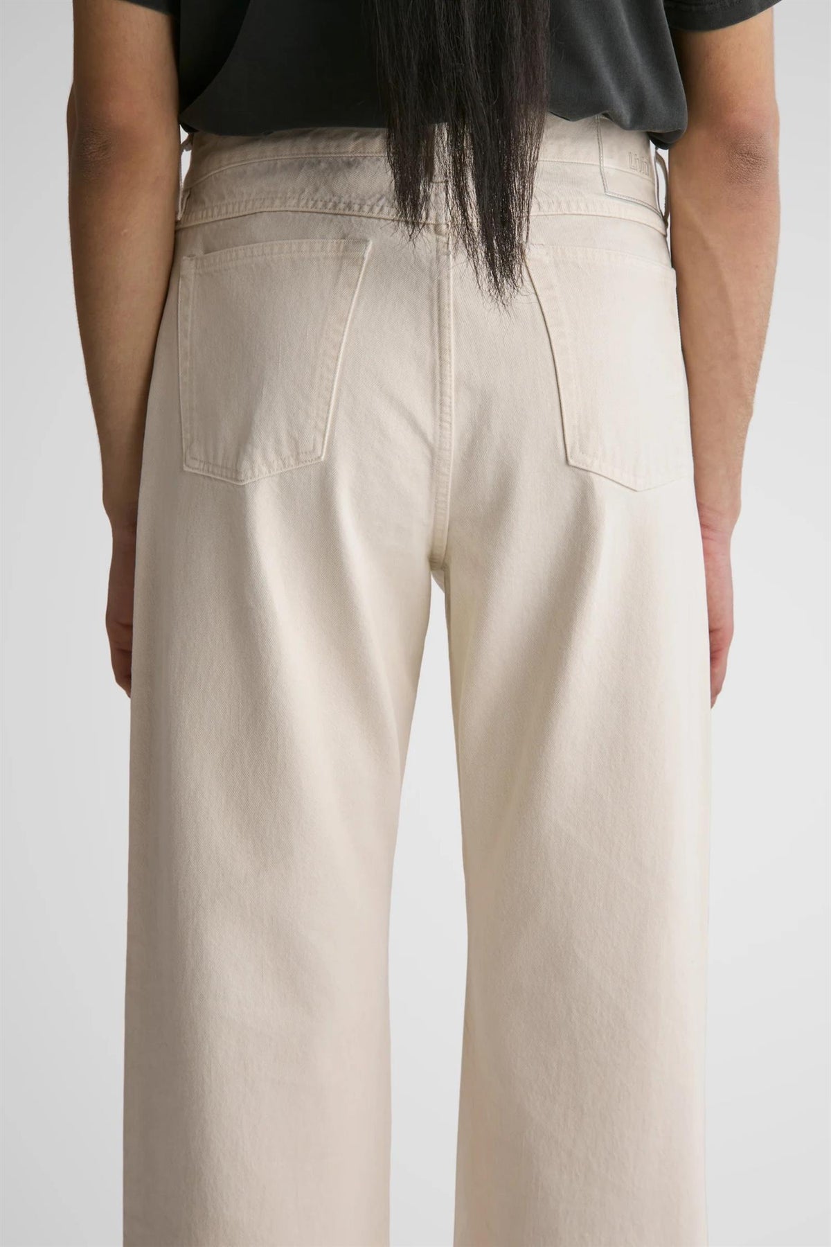 Barnes High-Rise Wide Fit Fade Bone
