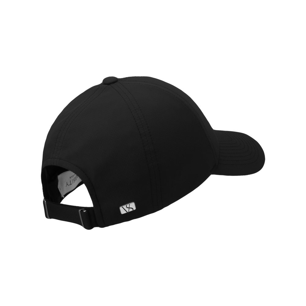 Legacy Structured Active Tech Black caps fra Varsity, bakfra