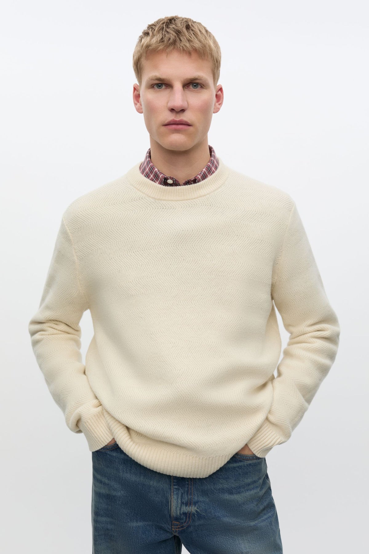 Sajones Sweater 15010 Clear Cream