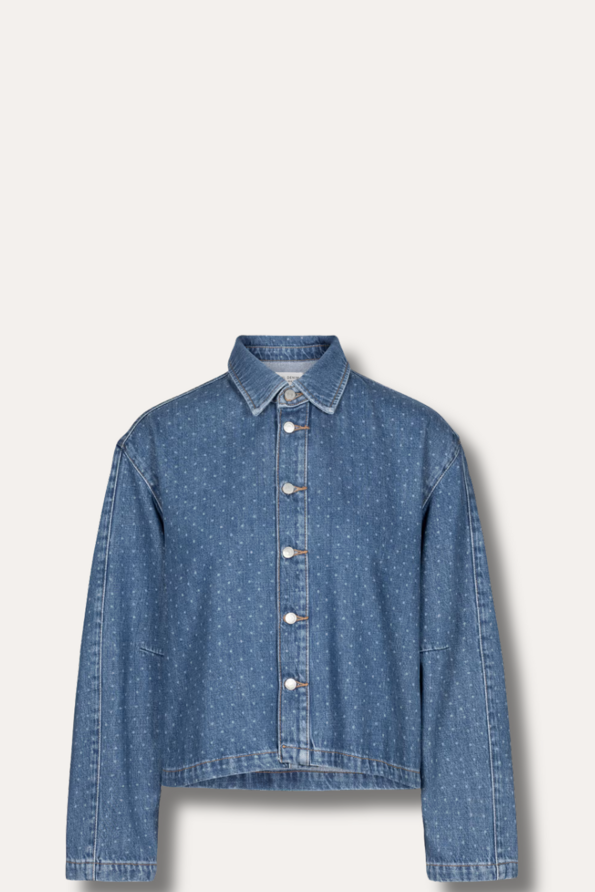 Marley shirt - Mid Blue Dot
