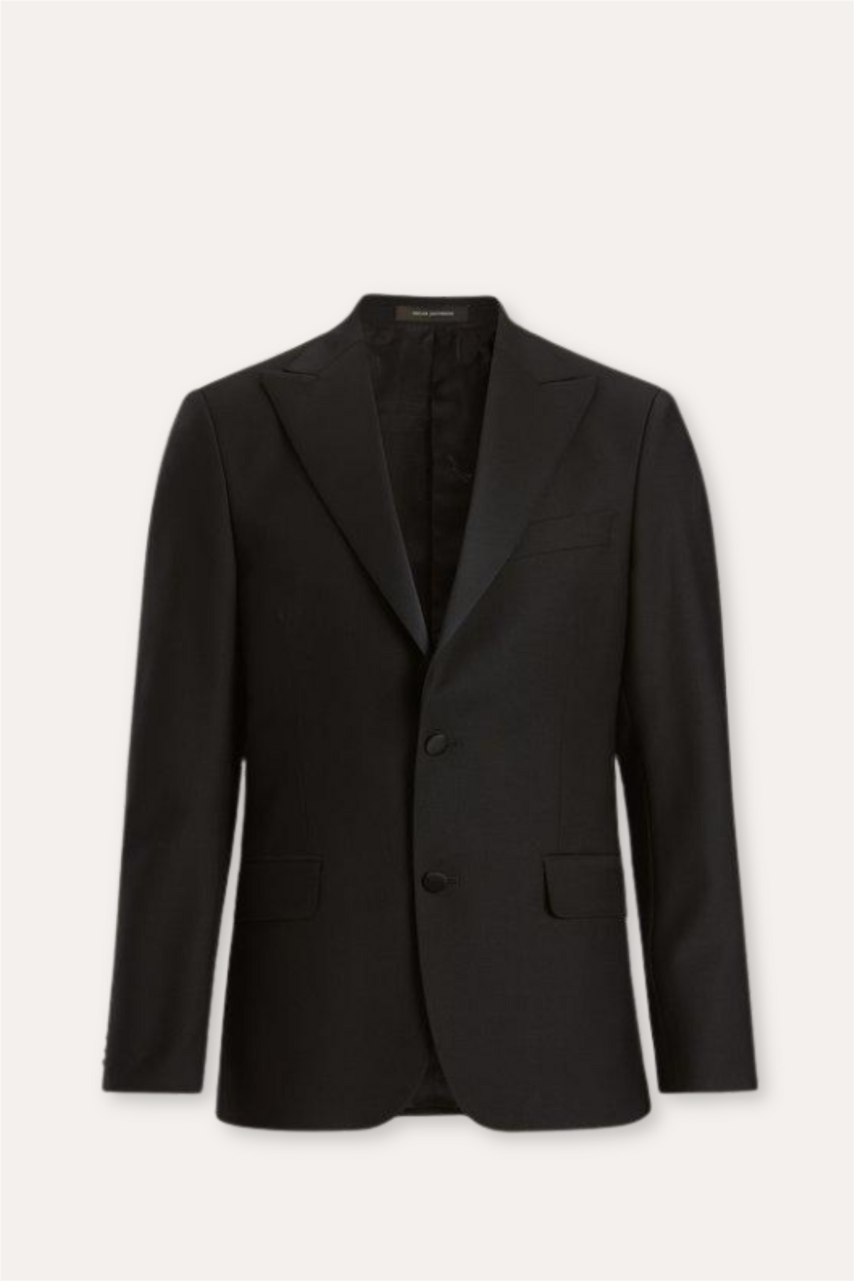 Elder Slim Fit Tuxedo Blazer Black