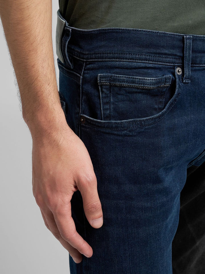 Grover Straight Fit Hyperflex Dark Blue Jeans