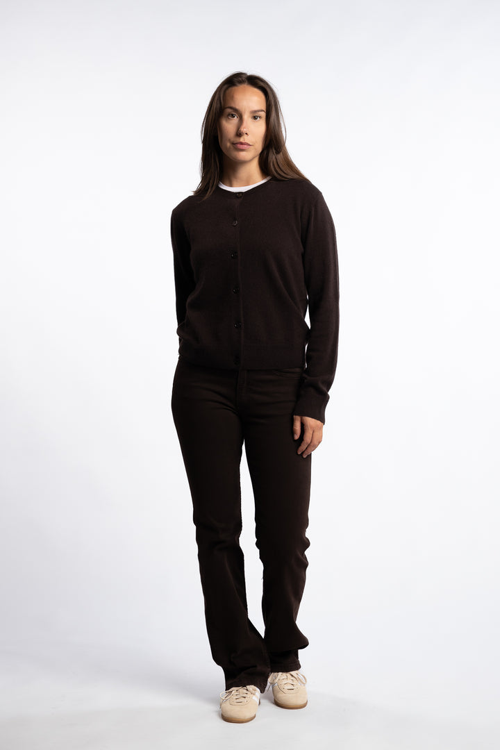 Saboston Cardigan 6304 - Black Coffee