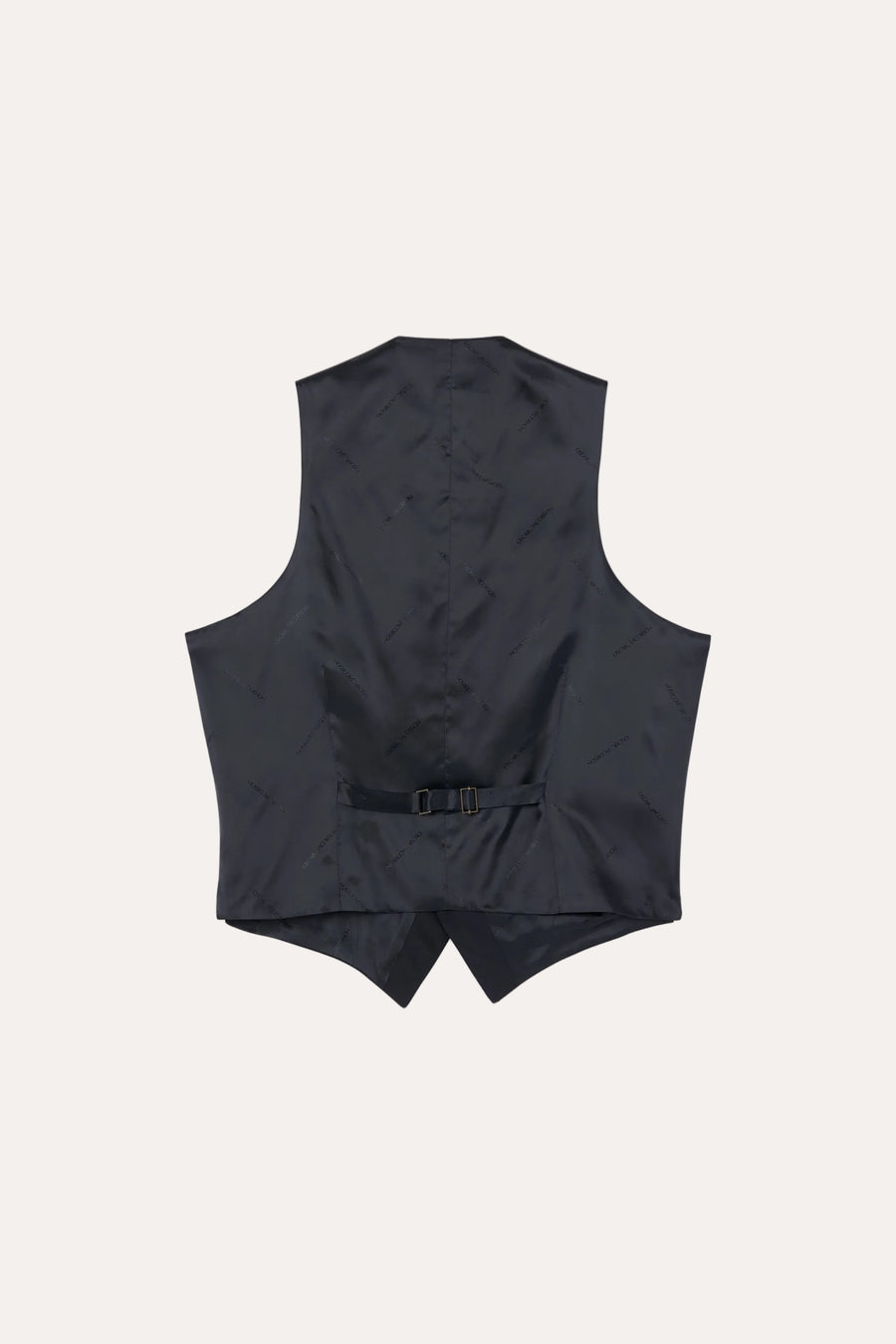 Carlo Slim Fit Wool Waistcoat Navy