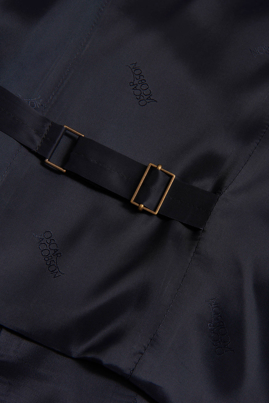 Carlo Slim Fit Wool Waistcoat Navy