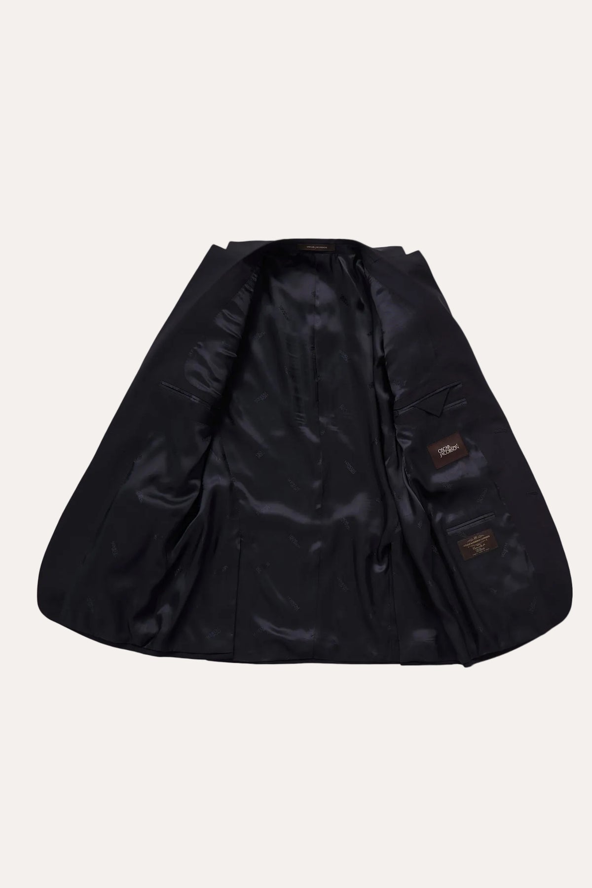 Joel Wide Fit Blazer Navy