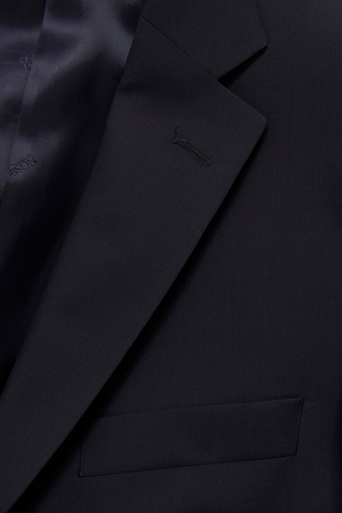 Joel Wide Fit Blazer Navy
