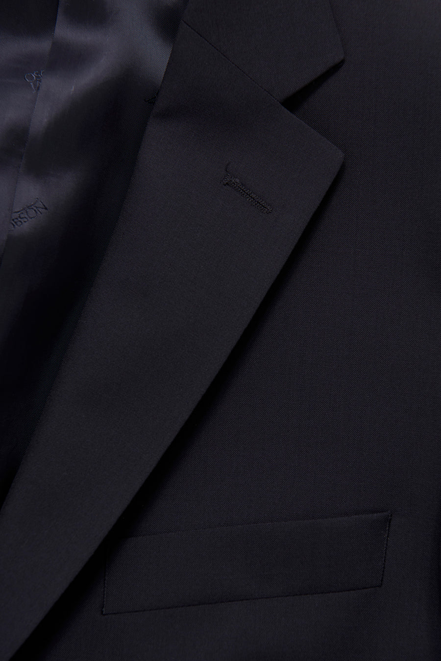 Joel Wide Fit Blazer Navy
