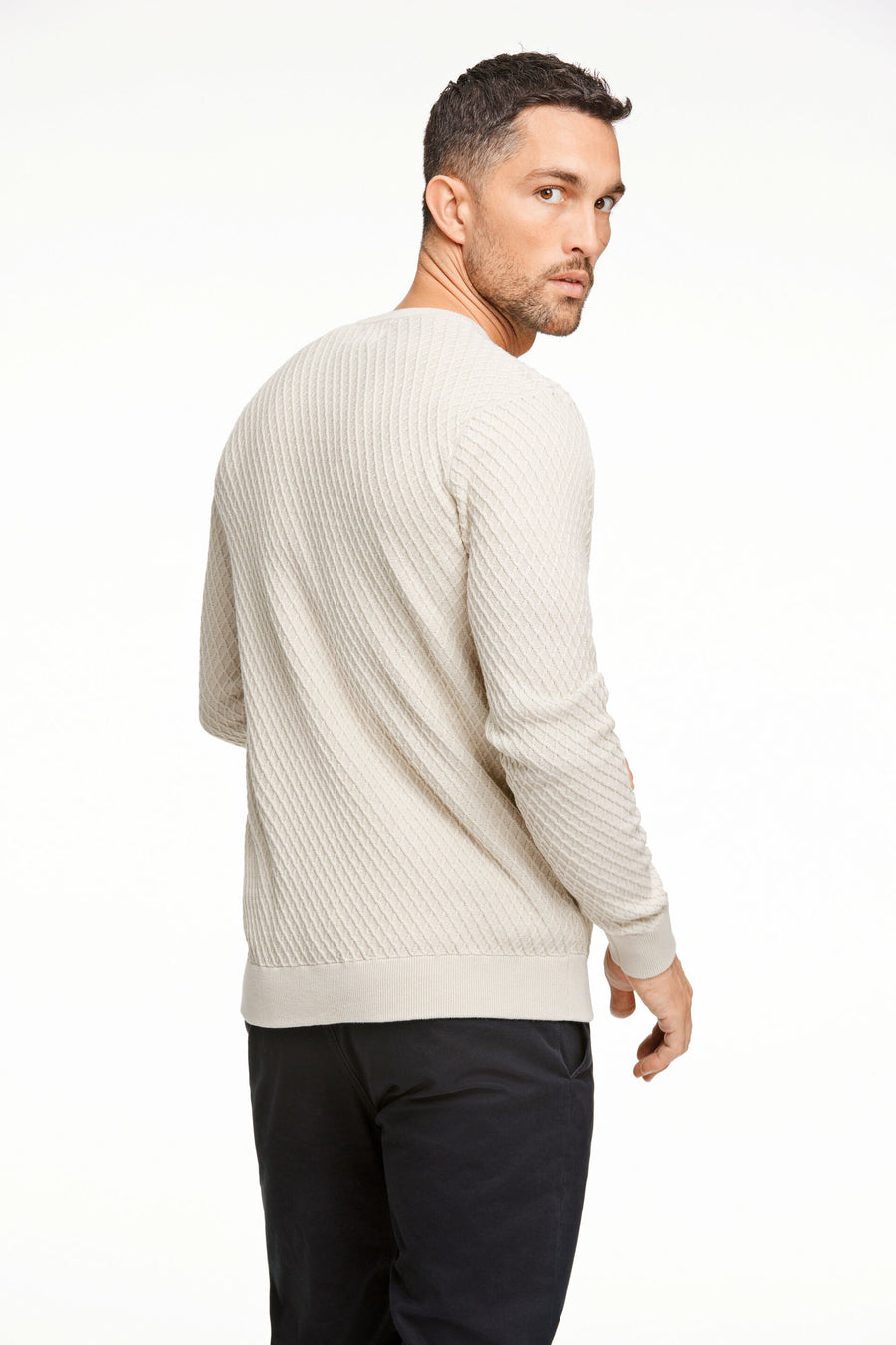 Cable Knit Jumper Cream