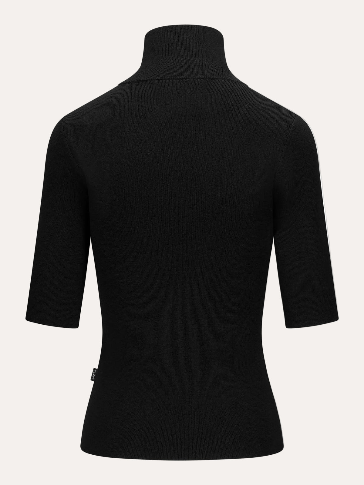 Melly Merino Tee Black - bak