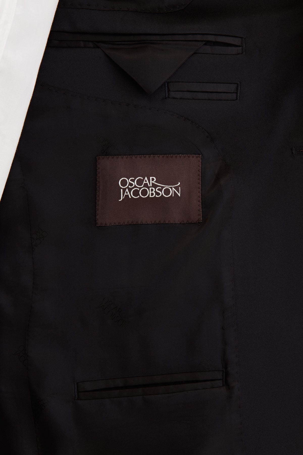 Elder Slim Fit Tuxedo Blazer Black