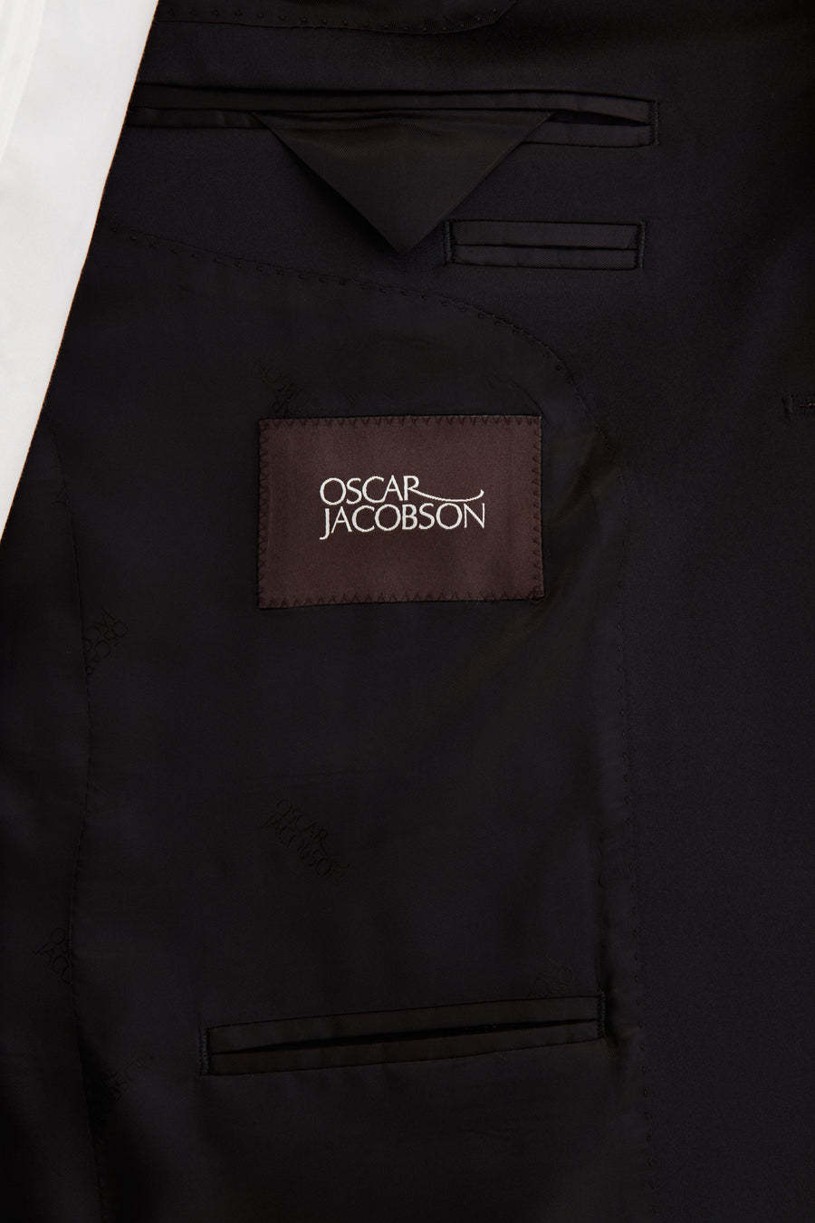 Elder Slim Fit Tuxedo Blazer Black