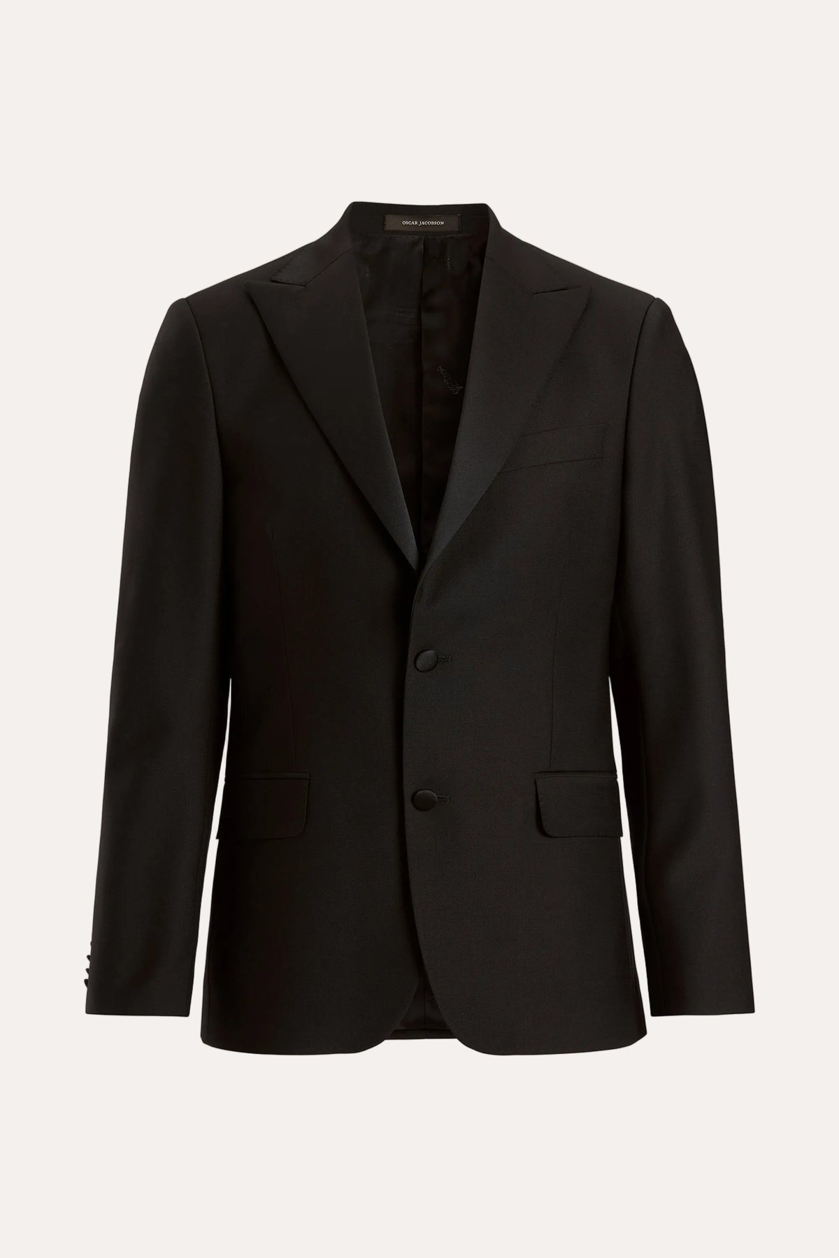 Elder Slim Fit Tuxedo Blazer Black