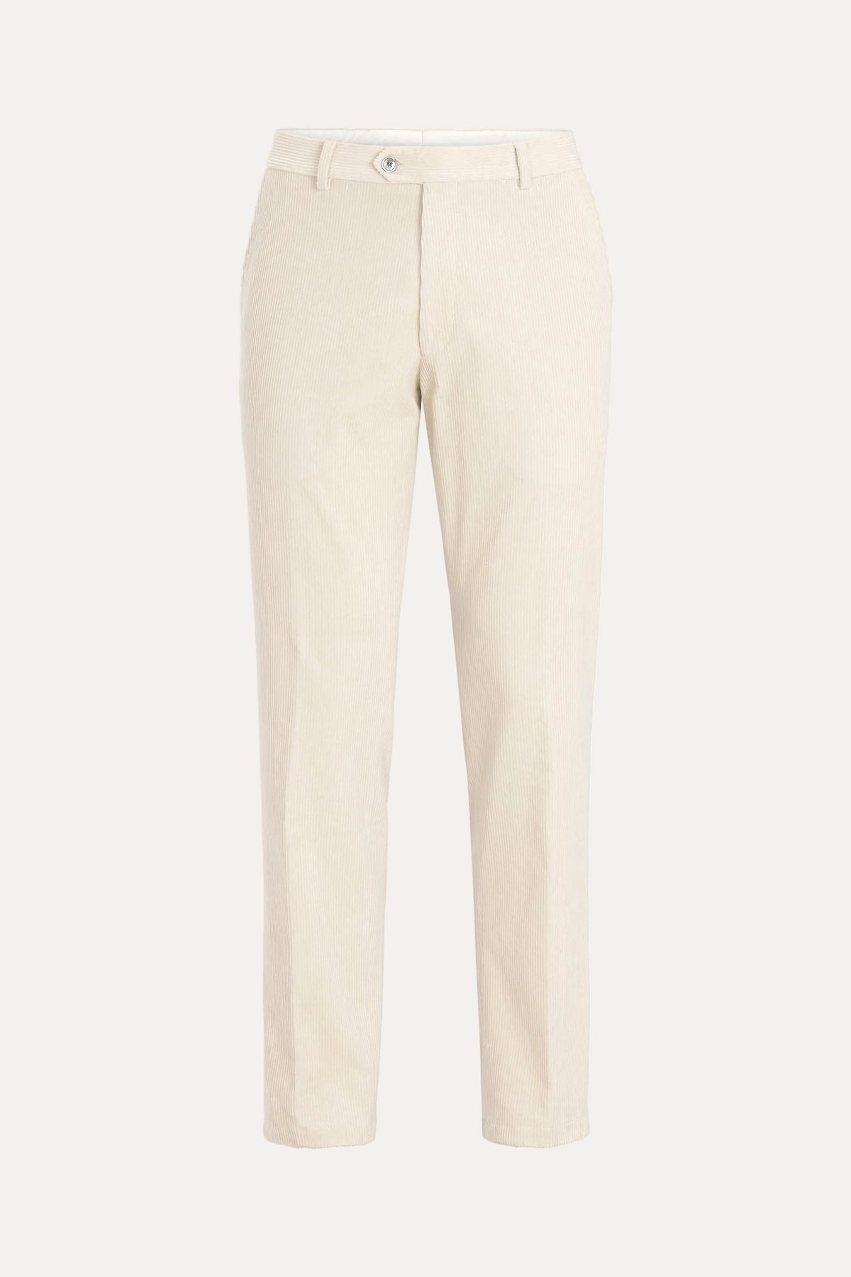 Oscar Jacobson Dandy Trousers Corduroy Creme White - packshot
