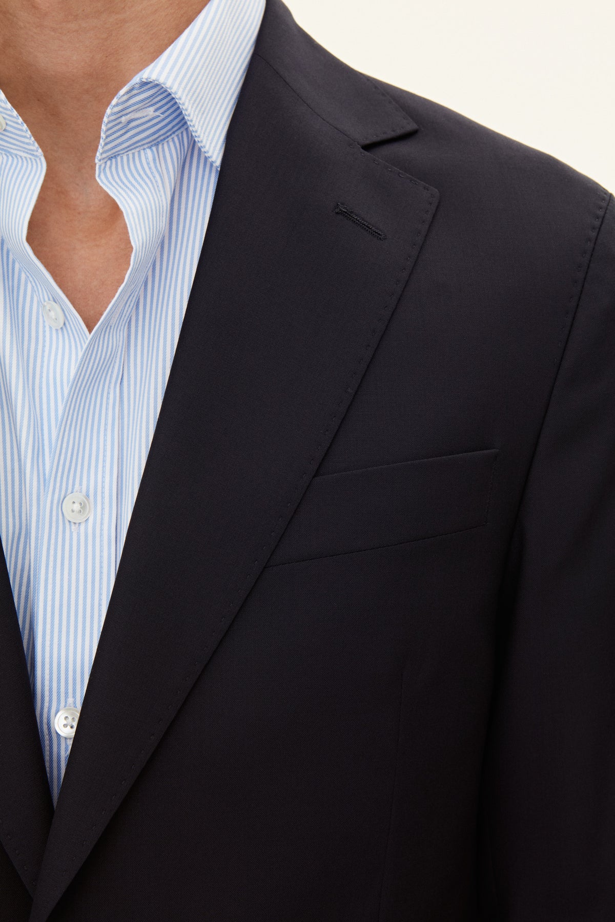 Ego Slim Fit Wool Blazer Navy